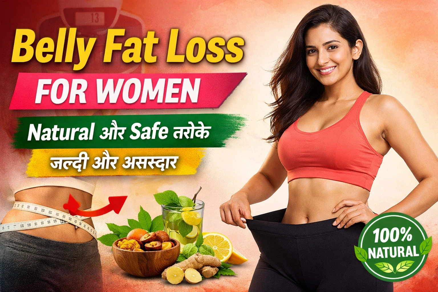 Belly Fat Loss for Women: Natural aur Safe Tareeke jo Sach Mein Kaam Karte Hain