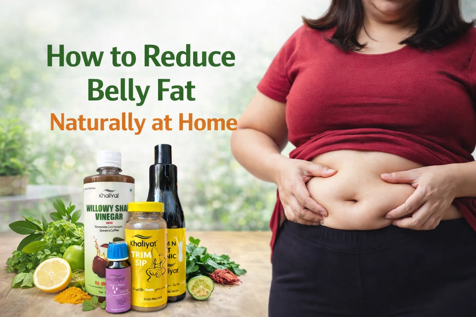 Natural Ways to Reduce Belly Fat at Home Without Gym